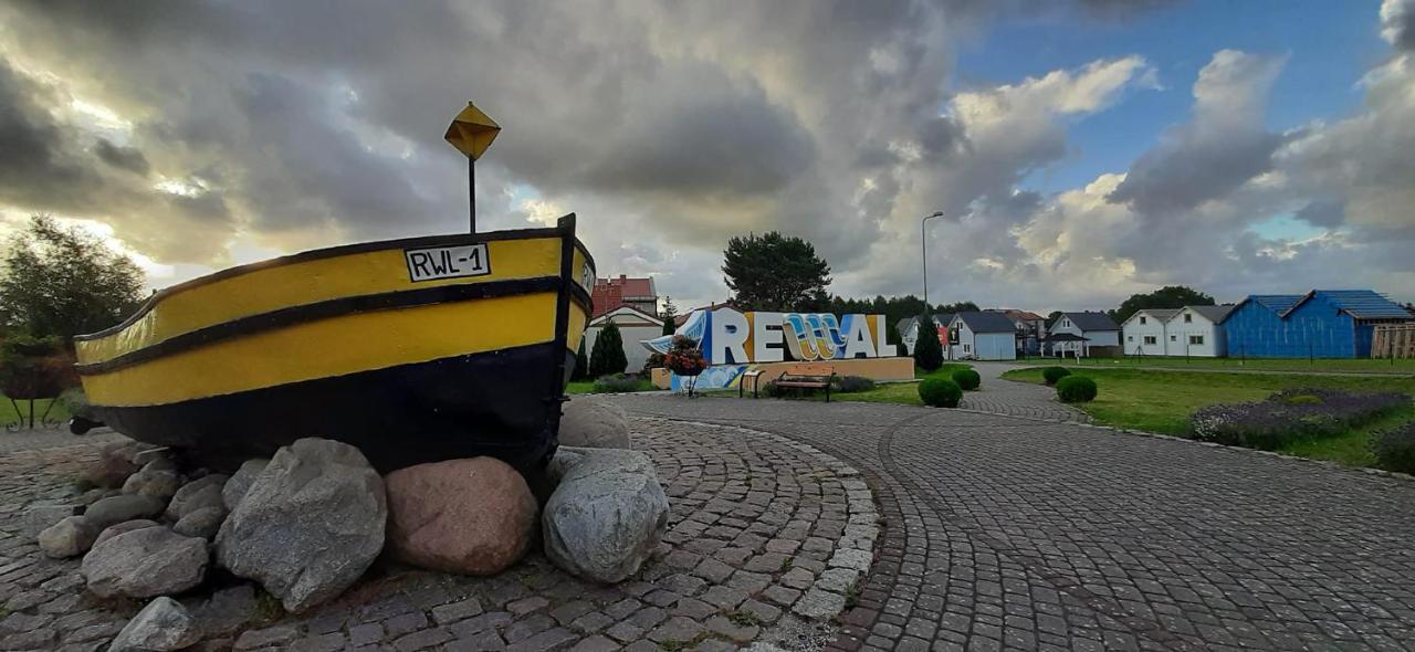 Dom Wczasowy Radość Rewal Exterior foto