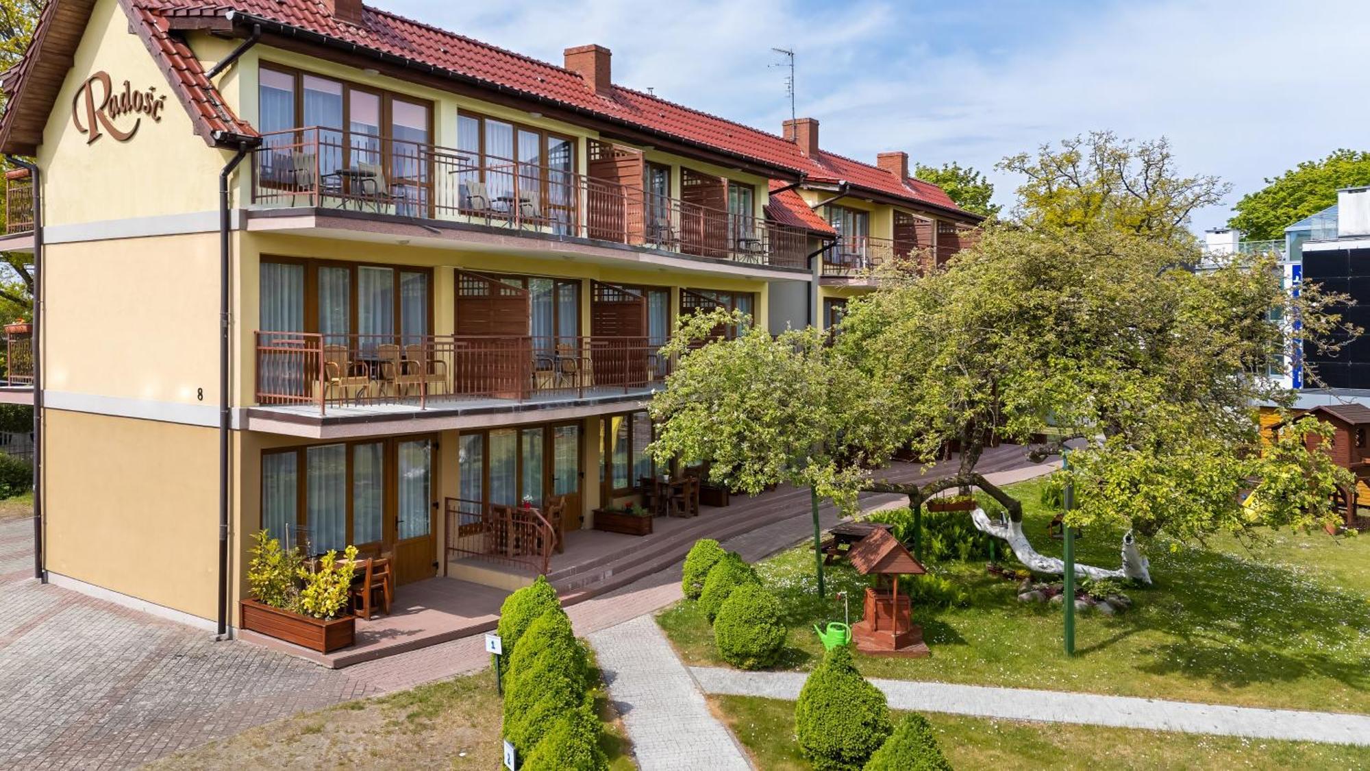 Dom Wczasowy Radość Rewal Exterior foto